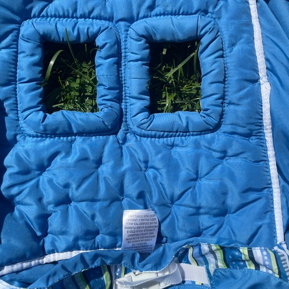 Boppy Blue Grocery Cart Cover Protector Baby Soft - Picture 2 of 8